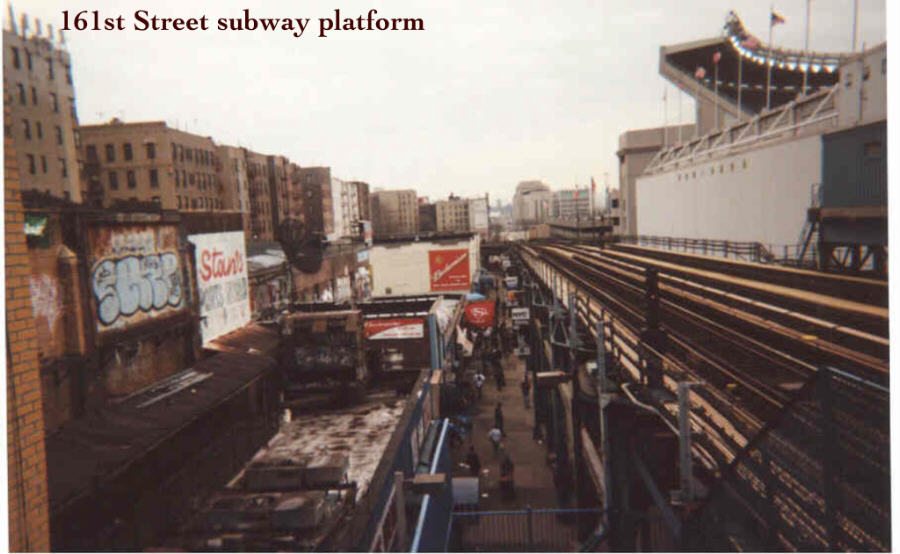 subway platform 161st